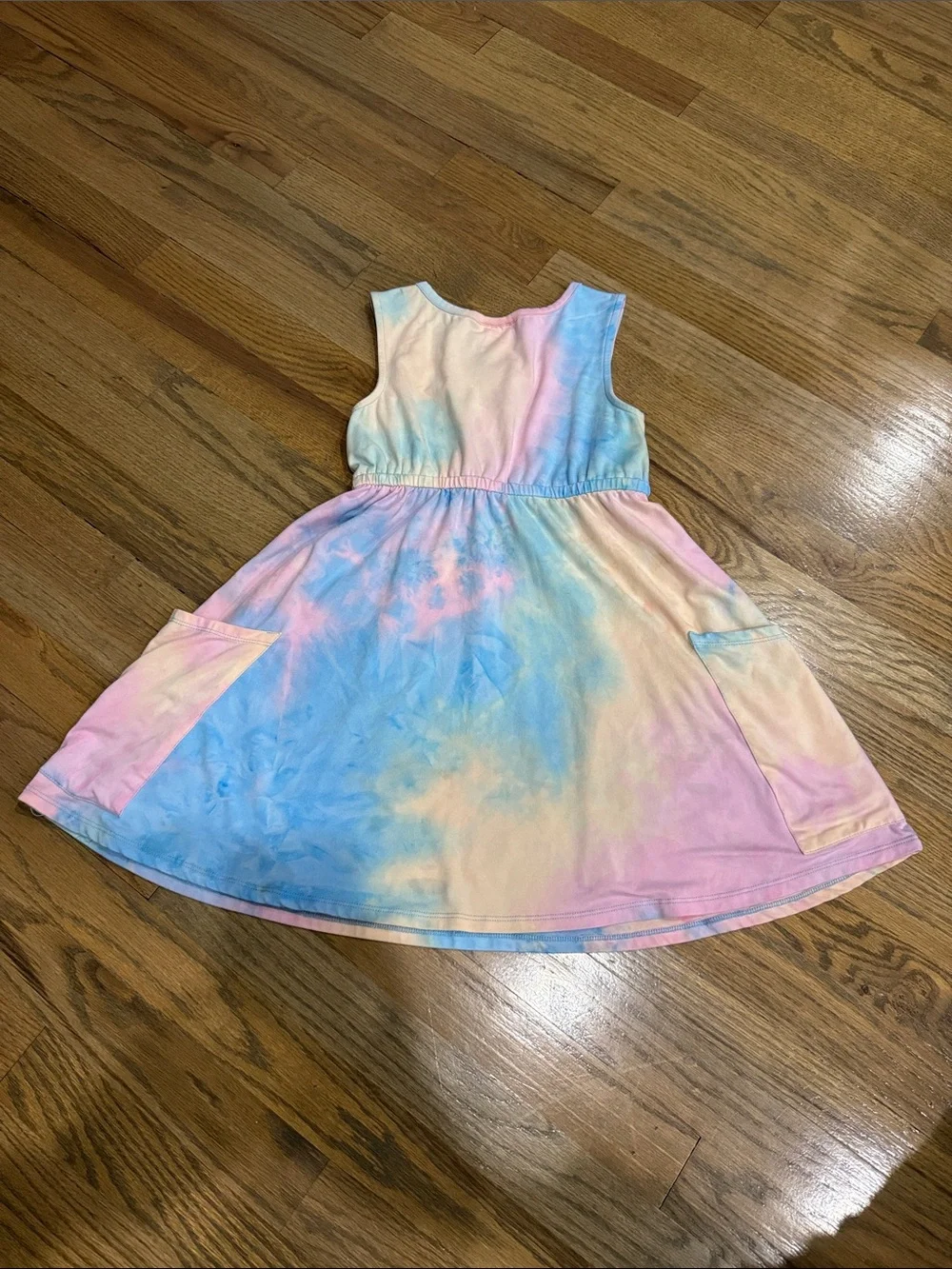 Girls' Little Angels by Us Angels Tie-Dye Pocket Dress